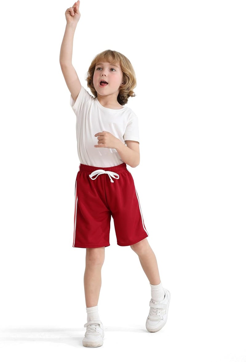 Resinta Toddler Boy Shorts Baby Boy Quick Dry Shorts Athletic Pull-On Boys Short Clothes with Elastic Waist for Playwear - Image 5